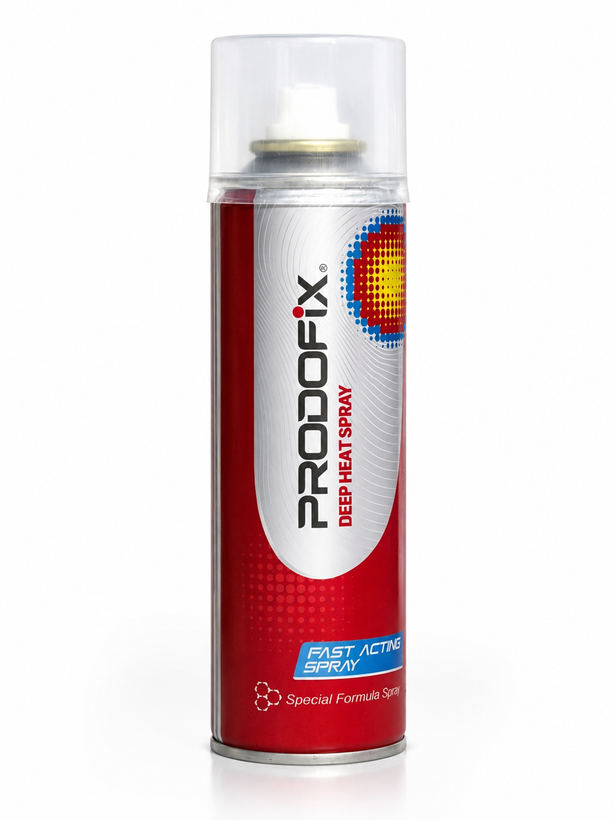 اسپری عضلانی گرم برند پرودوفیکس (PRODOFIX)