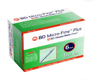 سرنگ انسولین BD مدل Micro-Fine حجم 1 میلی لیتر
